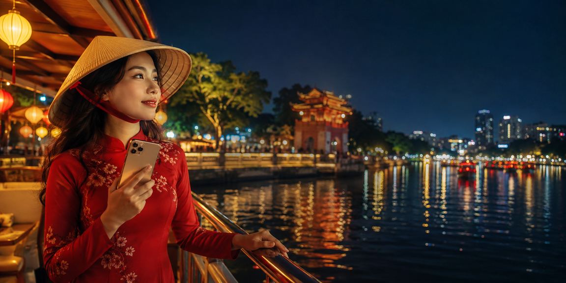 Casino di động tại Hà Nội với chiếc nón lá truyền thống